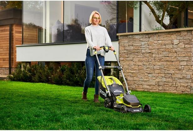Actual product image Ryobi RY18LMX40A-240 (Rechargeable battery operated)