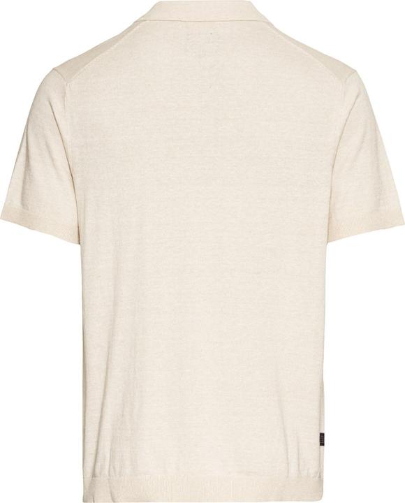 Image du produit Camel Active Strick-Poloshirt aus Baumwoll-Leinen-Mix (M)