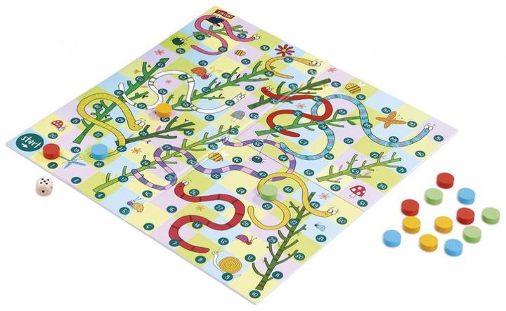 Actual product image Gibsons G9013 Snakes & Ladders and Ludo (English)