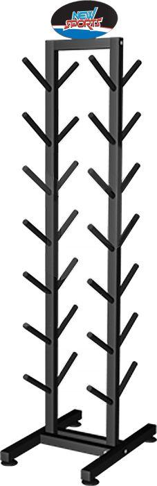 Actual product image New Sports NSP Skateboard Stand, for 14 pieces (14.57")