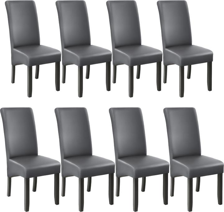 Immagine prodotto tectake 8 sedie da sala da pranzo con seduta ergonomica
