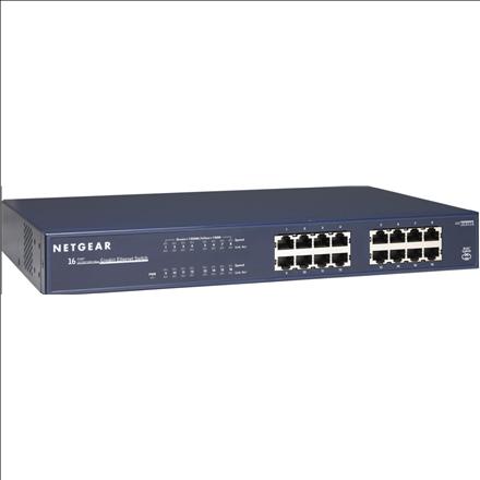 Actual product image Netgear Jgs516 (16 Ports)