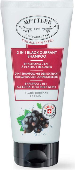 Produktbild Mettler1929 2-in-1 Shampoo mit Cassis-Extrakt (200 ml, Flüssiges Shampoo)