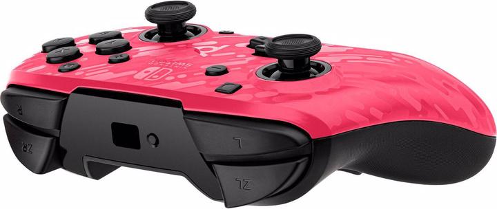 Actual product image PDP Faceoff Wireless Deluxe Controller - Pink Camo (Switch)
