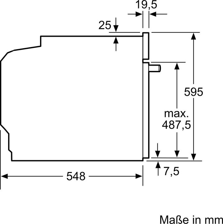 Actual product image Bosch Hausgeräte HBA510BA3