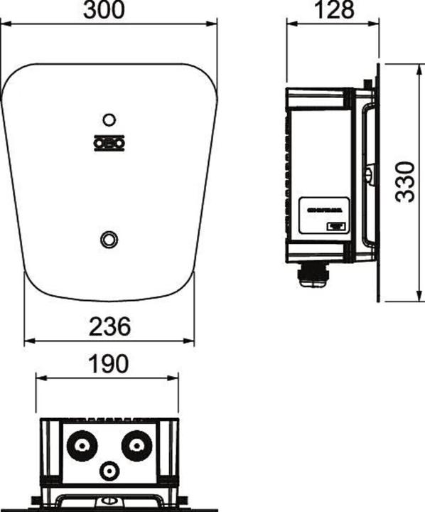 Produktbild OBO Bettermann Wallbox (Typ 2, 22 kW)