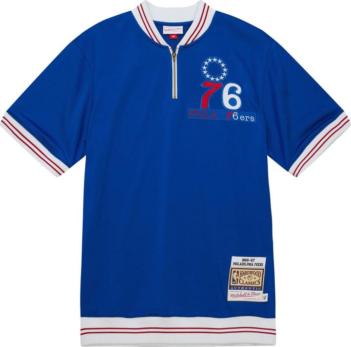 Actual product image Mitchell & Ness M&N Authentic Shooting Shirt Philadelphia 76ers 1966-67 (S)