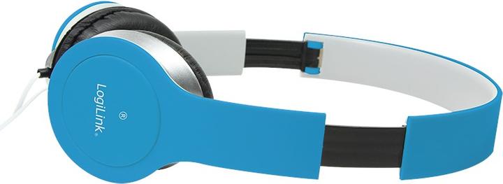 Image du produit LogiLink Casque d'écoute stéréo pour le sourire (Filaire)