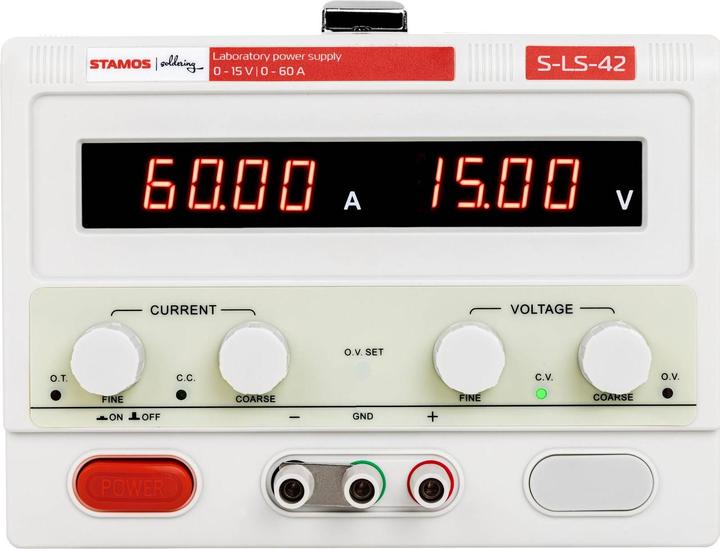 Produktbild Stamos Labornetzgerät - 0-15 V - 0-60 A DC - 900 W