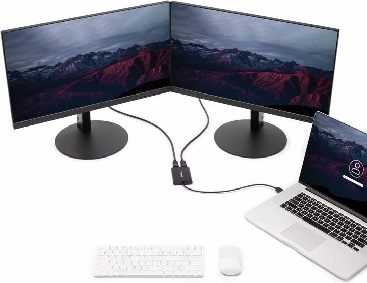 Image du produit StarTech USB auf DP (DP, 17.50 cm)