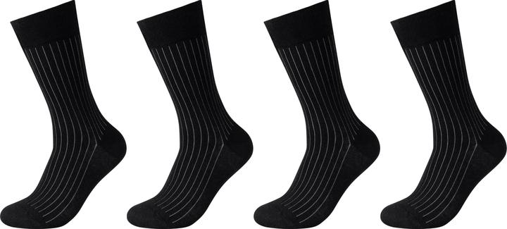 Actual product image Camano Men ca-soft shadow stripes socks 4p (pack of 4, 43, 46)