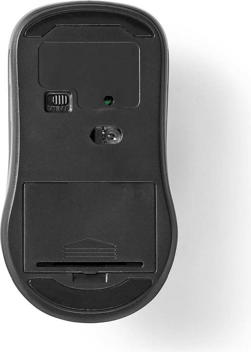 Actual product image Nedis Mouse Wireless 800 / 1200 / 1600 DPI Adjustable DPI Number of buttons: 4 Ambidextrous (Wireless)