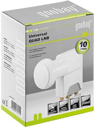 Actual product image Goobay Universal Quad (Quad LNB, 40mm)