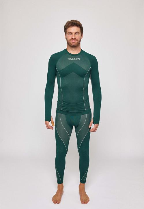 Actual product image Snocks Men's thermal underwear with thumb hole (M)