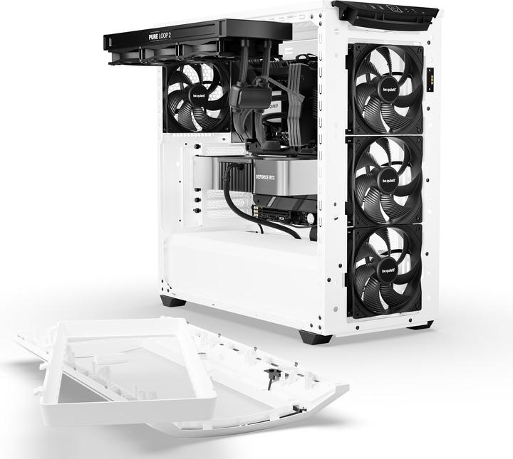 Actual product image be quiet! hadow Base 800 DX (ATX, Mini-ITX, mATX)