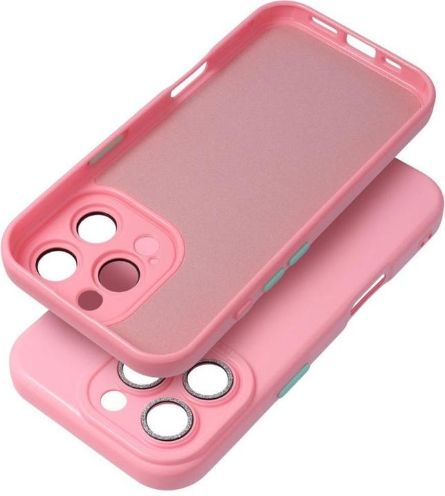 Actual product image OEM Back panel cover Case PASTEL SHINE for IPHONE 16 Pro Max pink (Apple iPhone 16 Pro Max)