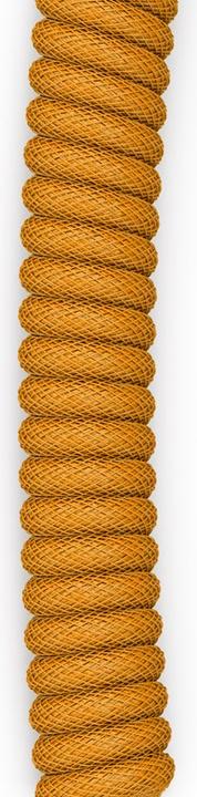 Produktbild Glorious PC Gaming Race Coiled Cable Glorious Gold, USB-C auf USB-A Spiralkabel