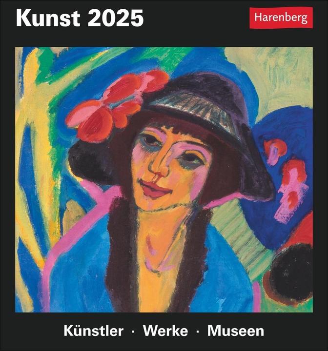 Produktbild Harenberg Kunst Tagesabreisskalender 2025 - Kulturkalender - Künstler, Werke, Museen (Kein Einband, Deutsch)
