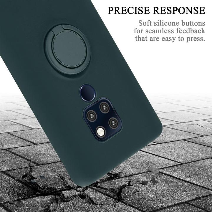 Productafbeelding Cadorabo TPU Vloeibare Ring Silicone Hoesje (Huawei Mate 20)