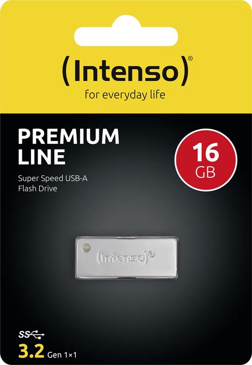 Actual product image Intenso Premium Line 16GB USB 3.0 (16 GB, USB-A)