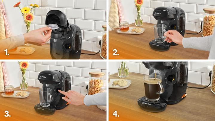 Produktbild Bosch Hausgeräte TAS1102 TASSIMO style real black (Tassimo)