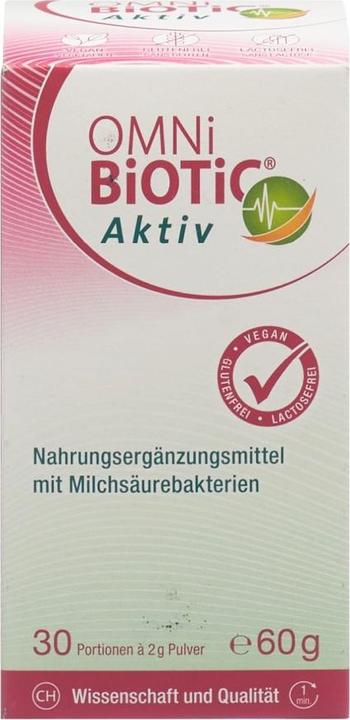 Produktbild Omni Biotic Aktiv Pulver 60 g (1 Stück, Pulver, 188 g)