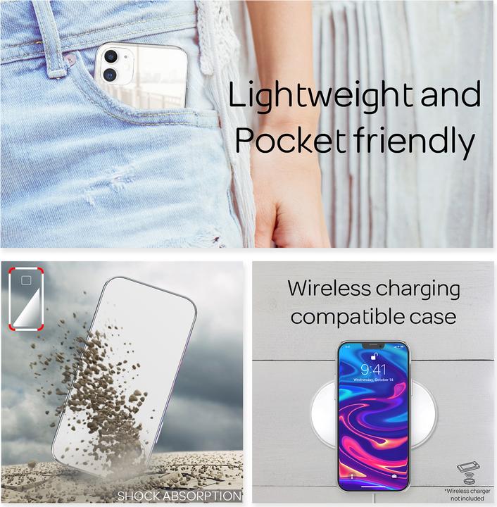 Immagine prodotto Nalia Copertura dello specchio (Apple iPhone 12 mini)