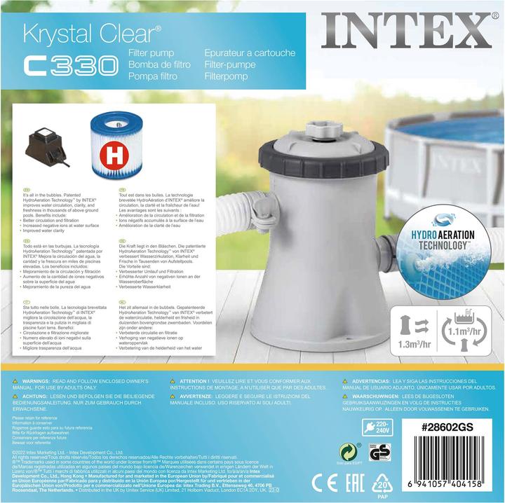 Image du produit Intex Pompe de filtration