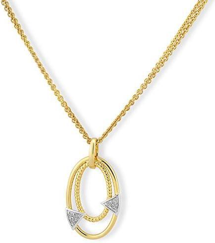 Breuning ANHÄNGER - BRILL. 0,12 Ct. H/si (750/18 K Gold)