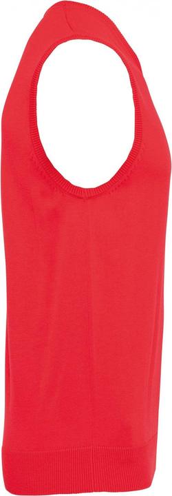 Kariban Pullover mit V-Ausschnitt ohne Ärmel