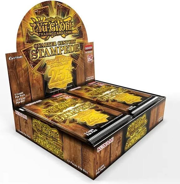 Actual product image Yu-Gi-Oh Quarter Century Stampede (English, Booster display)