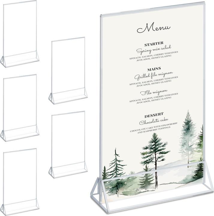 Actual product image Relaxdays 6x Table stand