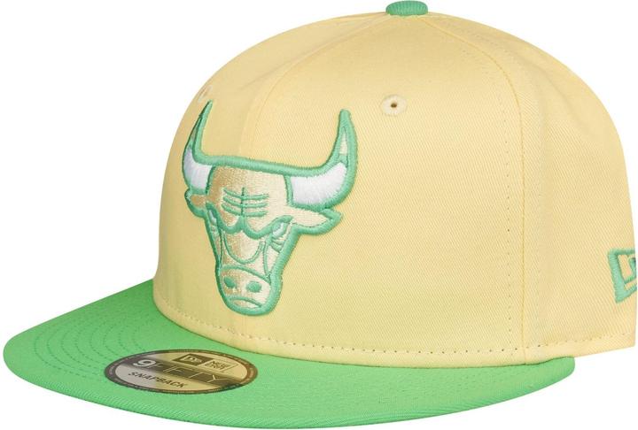 New Era 9Fifty Snapback Cap - Chicago Bulls Soft Yellow