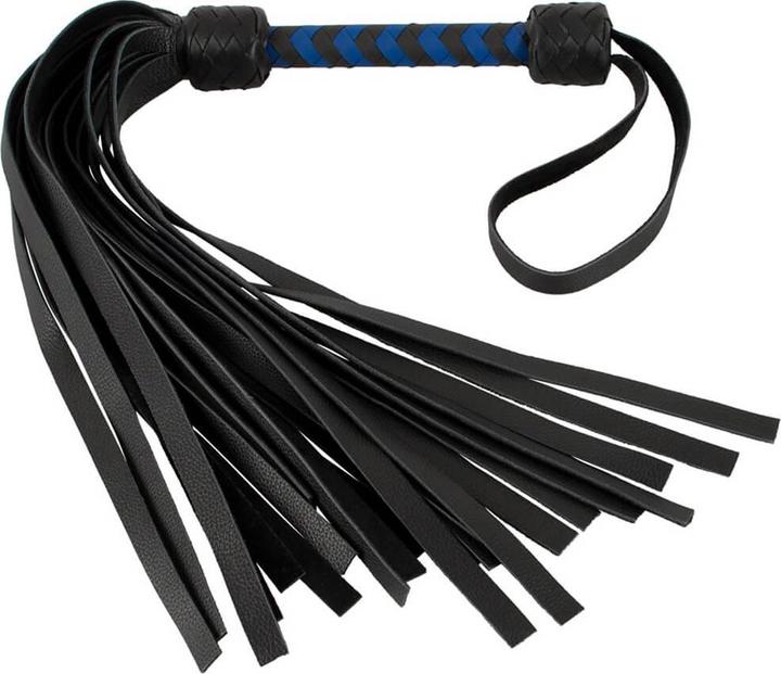 Image du produit Zado Flogger en cuir noir/royal