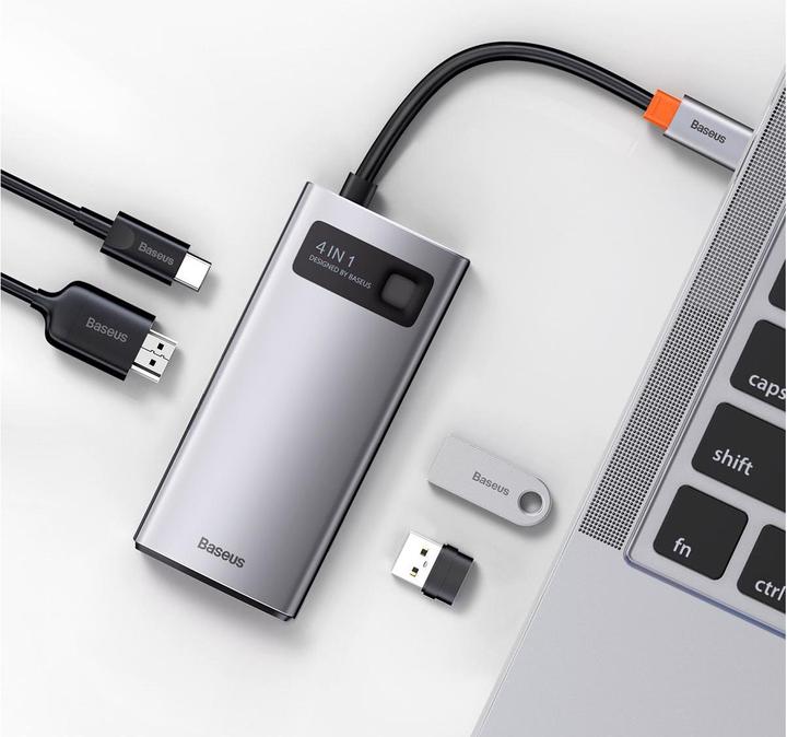 Produktbild Baseus Gleam Series 4-in-1 (USB-C, 1 Ports)