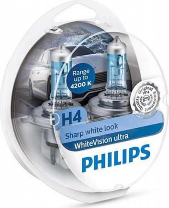 Immagine prodotto Philips H4 WhiteVision ultra (H4)