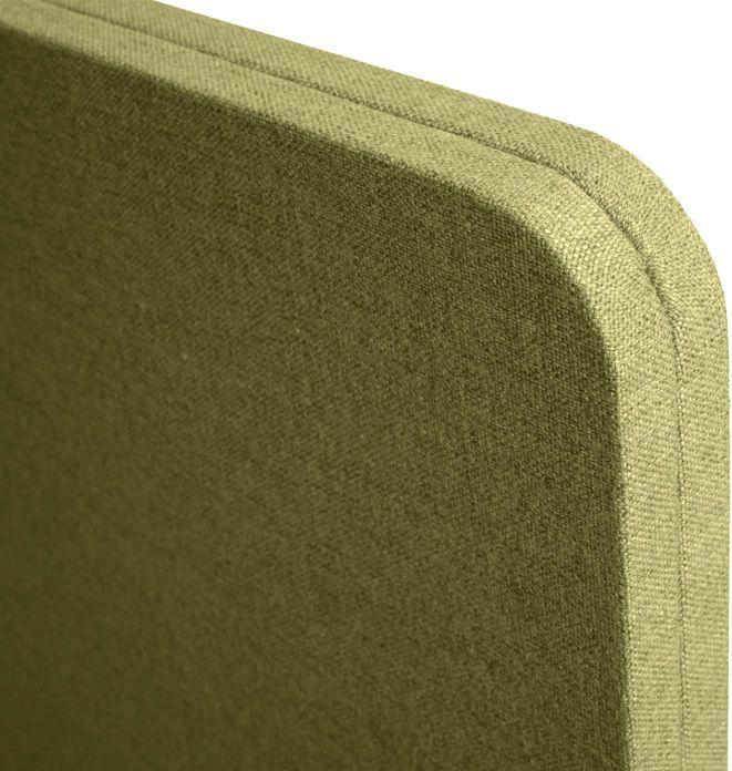 Immagine prodotto Mendler Divisorio acustico HWC-G77, bacheca, doppia parete arrotolabile in tessuto/tessuto, 147x80cm verde (147 x 80 x 39 cm)