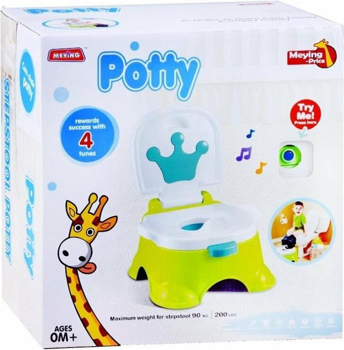 Actual product image Jokomisiada Children's potty Potty, green