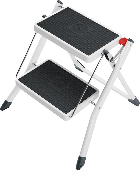 Hailo MK60 StandardLine, stalen trap, 2 treden (Trapladder, 50 cm)