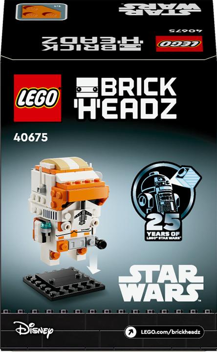 Image du produit LEGO Clone Commandant Cody (40675, LEGO Brickheadz)