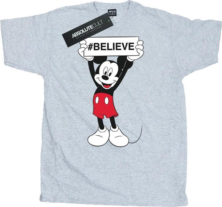 Disney Mickey MouseBelieve TShirt (M)