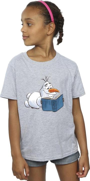 Produktbild Disney Frozen Olaf Reading TShirt Mädchen (116)