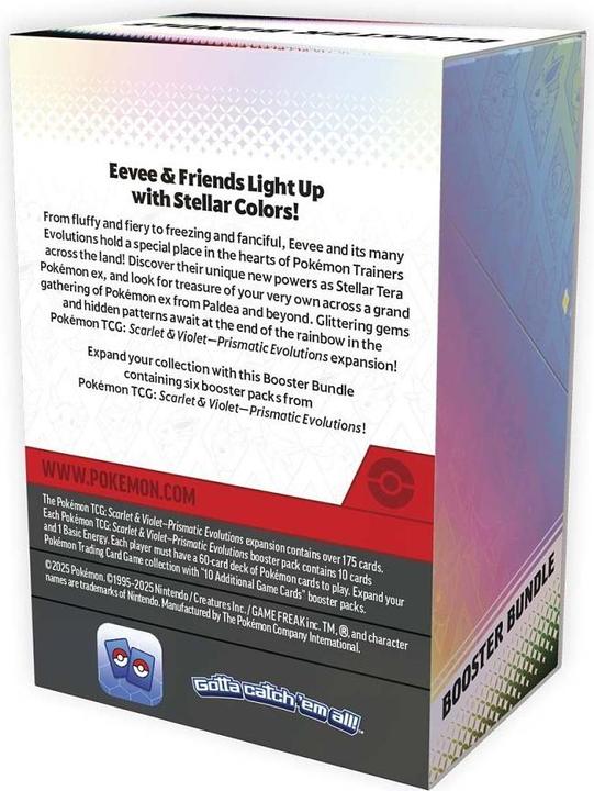 Immagine prodotto Pokémon Prismatic Evolutions (Inglese, Pacchetto)