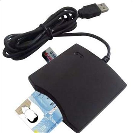 Produktbild Transcend SMART CARD READER USB PC/SC Black