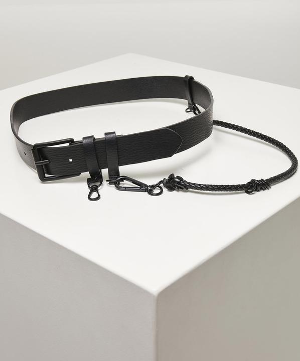 Produktbild Urban Classics Imitation Leather Belt With Key Chain (S, M)