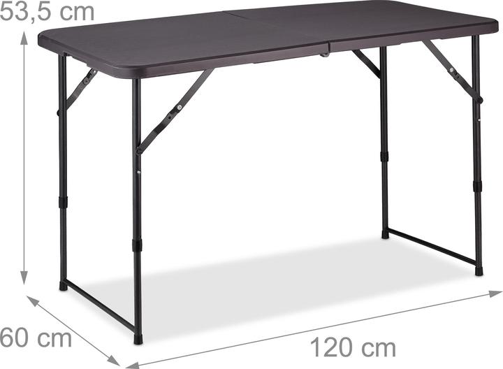 Produktbild Relaxdays Campingtisch