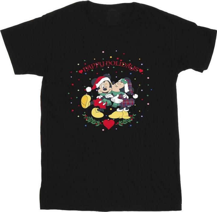 Disney Mickey Mouse Mickey Minnie Christmas TShirt Mädchen