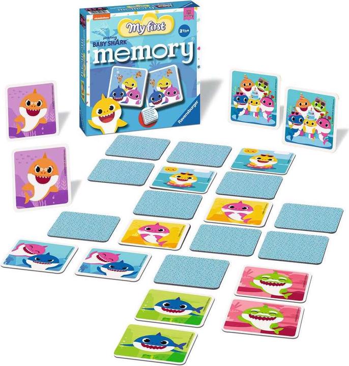 Produktbild Ravensburger Baby Shark My First memory (24 Teile)