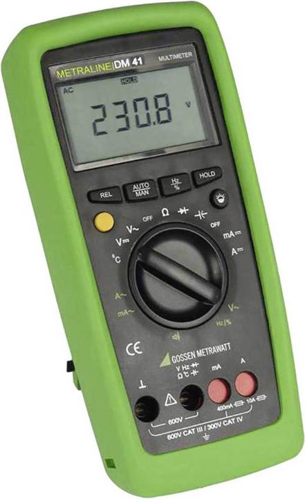 Produktbild Gossen Hand Multimeter METRALINE DM 41 (CAT IV 300V, CAT III 600V)