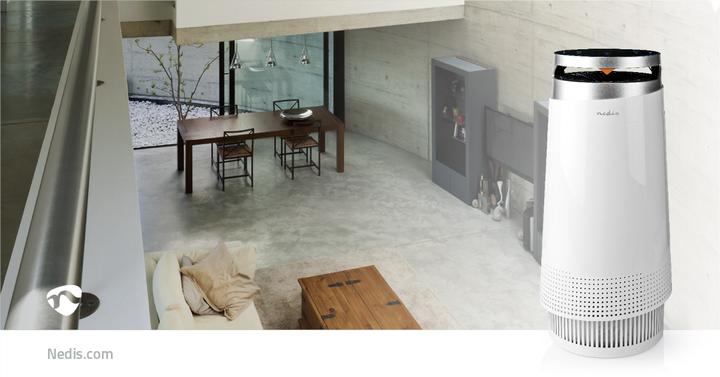Productafbeelding Nedis Luchtreiniger | geschikt voor ruimte tot: 20 m² | Schone lucht afgifte (CADR): 130 m³/ (20 m²)